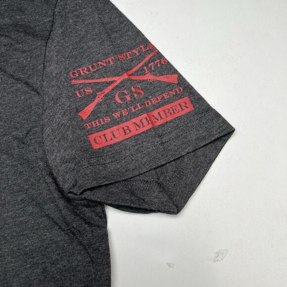 Grunt Style Club Member T-Shirt Mens Remember And Honor Flag Patriotic Large New - Picture 11 of 13